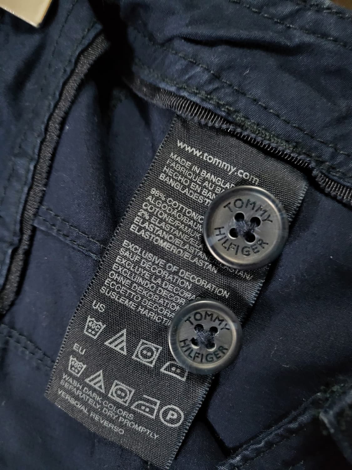 타미힐피거 스판 면바지 55 상품이미지8