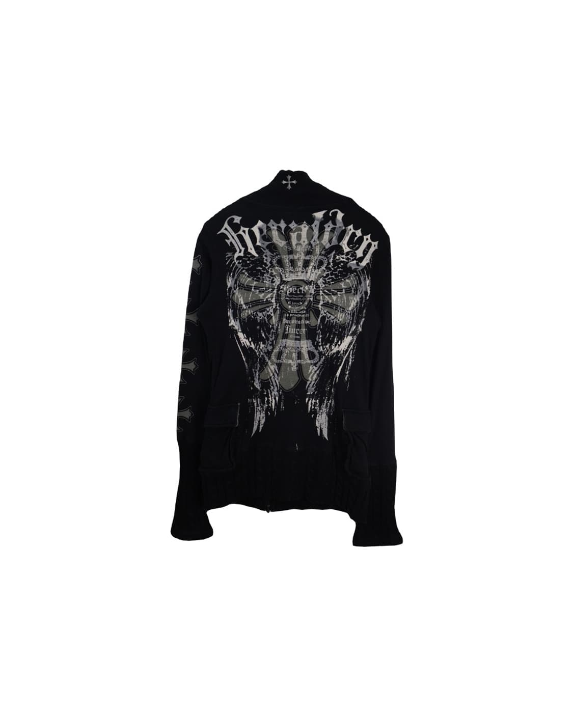 Durer Angel Wing Gothic Cross zip up 상품이미지6