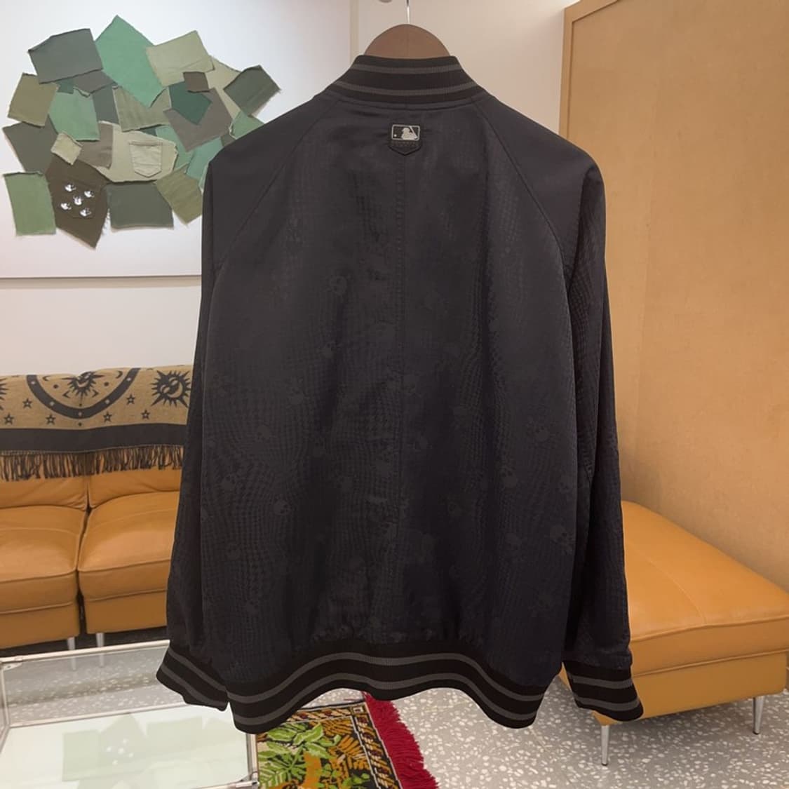 MLB 티트로이트 해골 오버핏 바시티 스타디움 자켓 105 C06330 상품이미지3