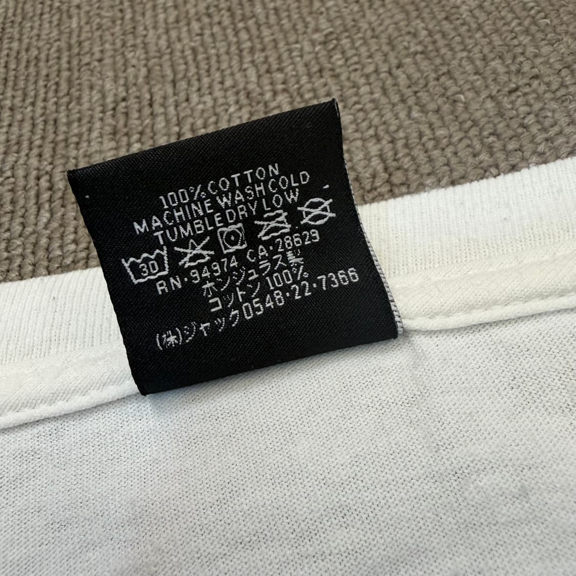 stussy 스투시 킹 핀 기어 피그먼트 반팔 티셔츠 XL 상품이미지4