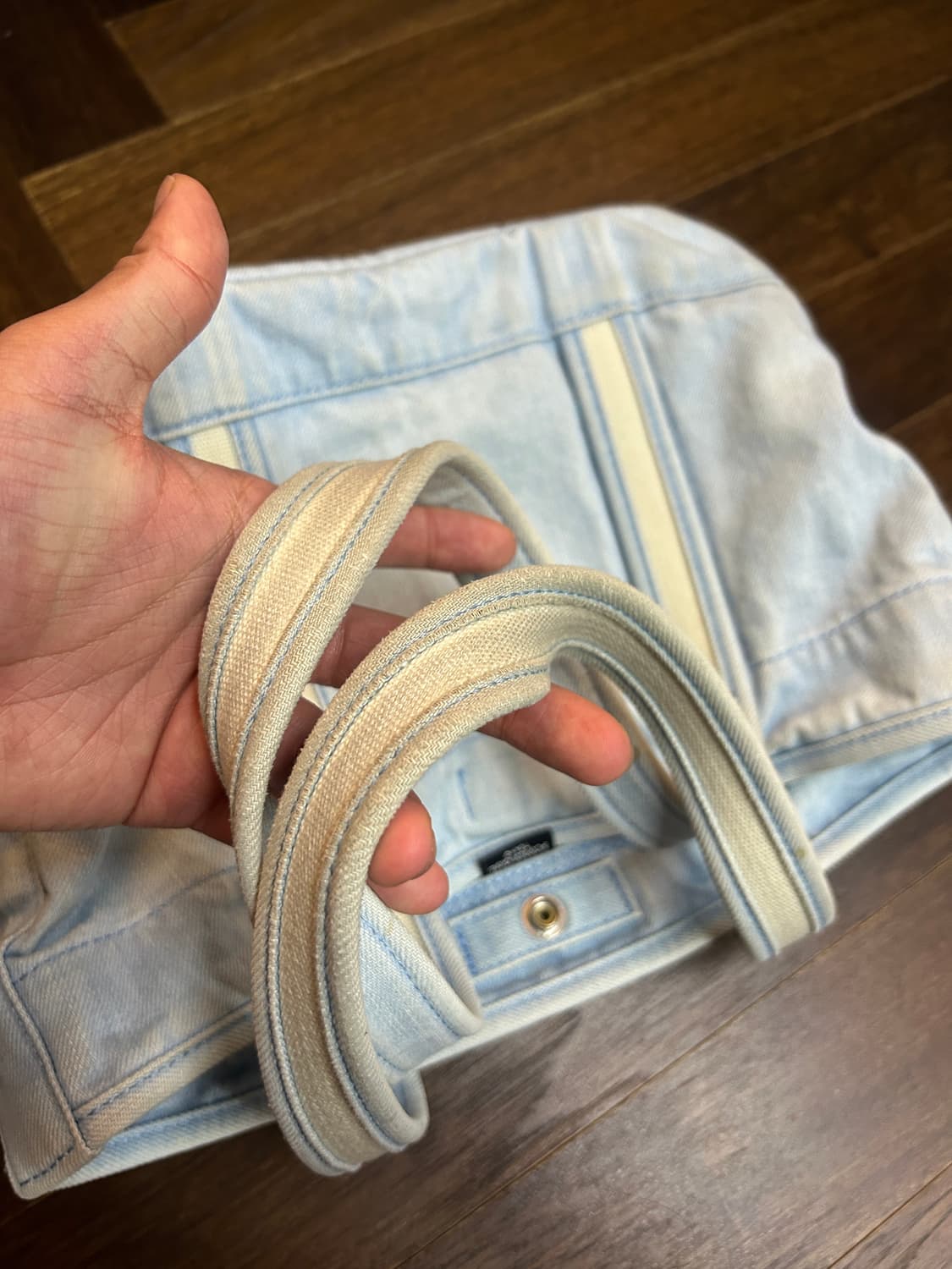 Yoshida Porter Girls 요시다 포터 빈티지 데님 토트백 상품이미지6