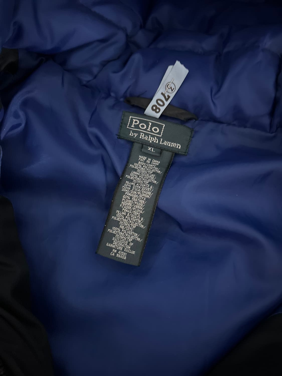 빈티지 폴로 패딩 상품이미지2