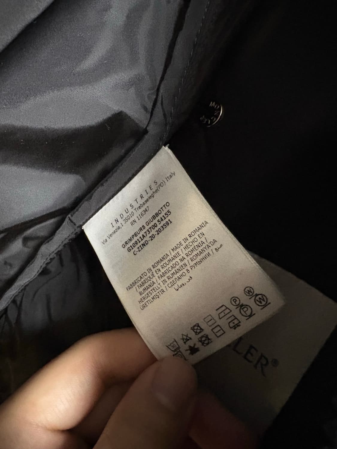 몽클레어 그림퍼스(그림푸어) 바람막이 자켓 팝니다 4사이즈 상품이미지4