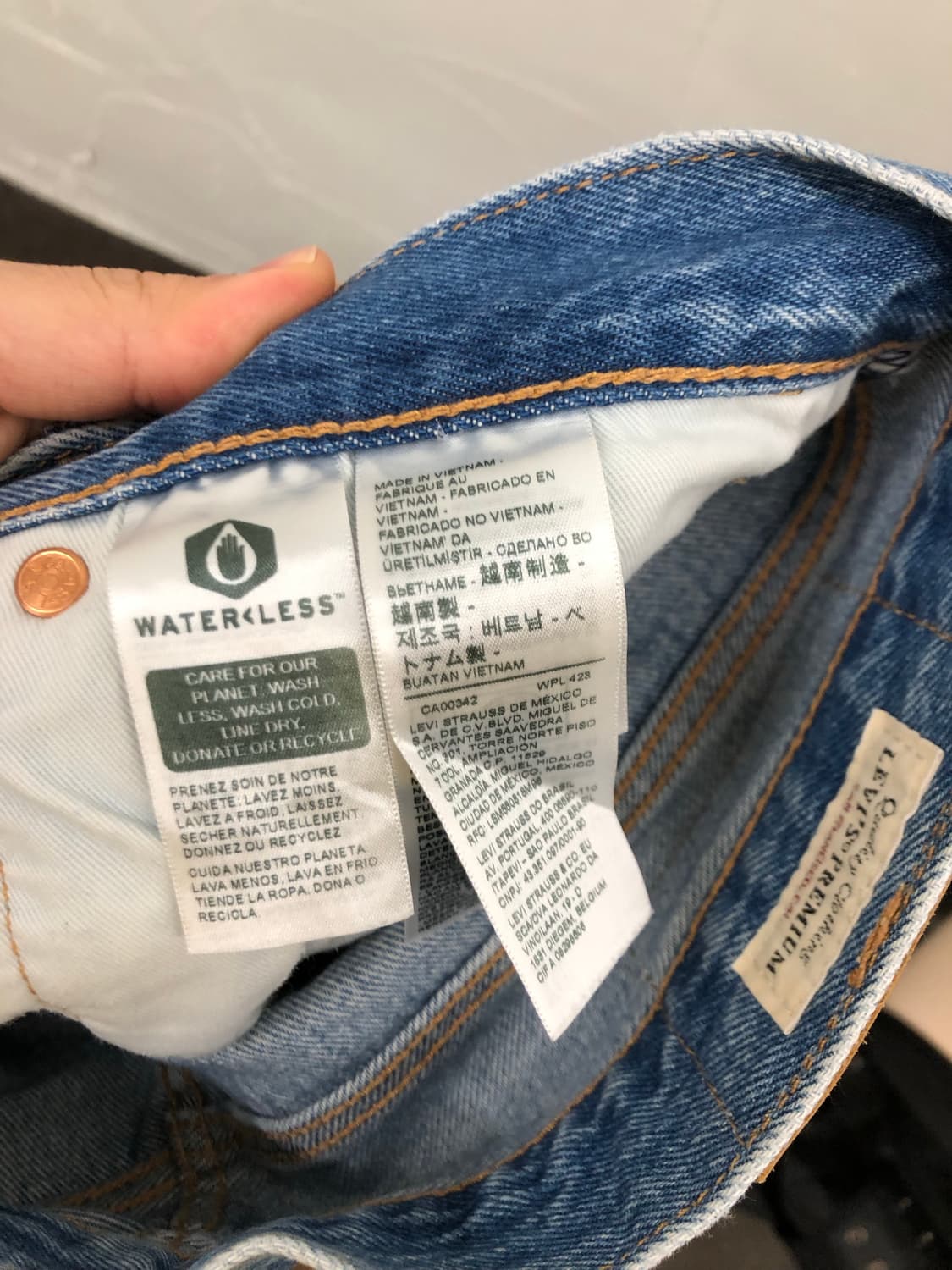 리바이스 501 34x32 상품이미지5