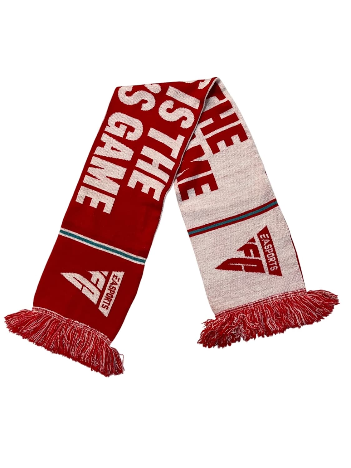 easports 풋볼 머플러 레드 앤 화이트 상품이미지1