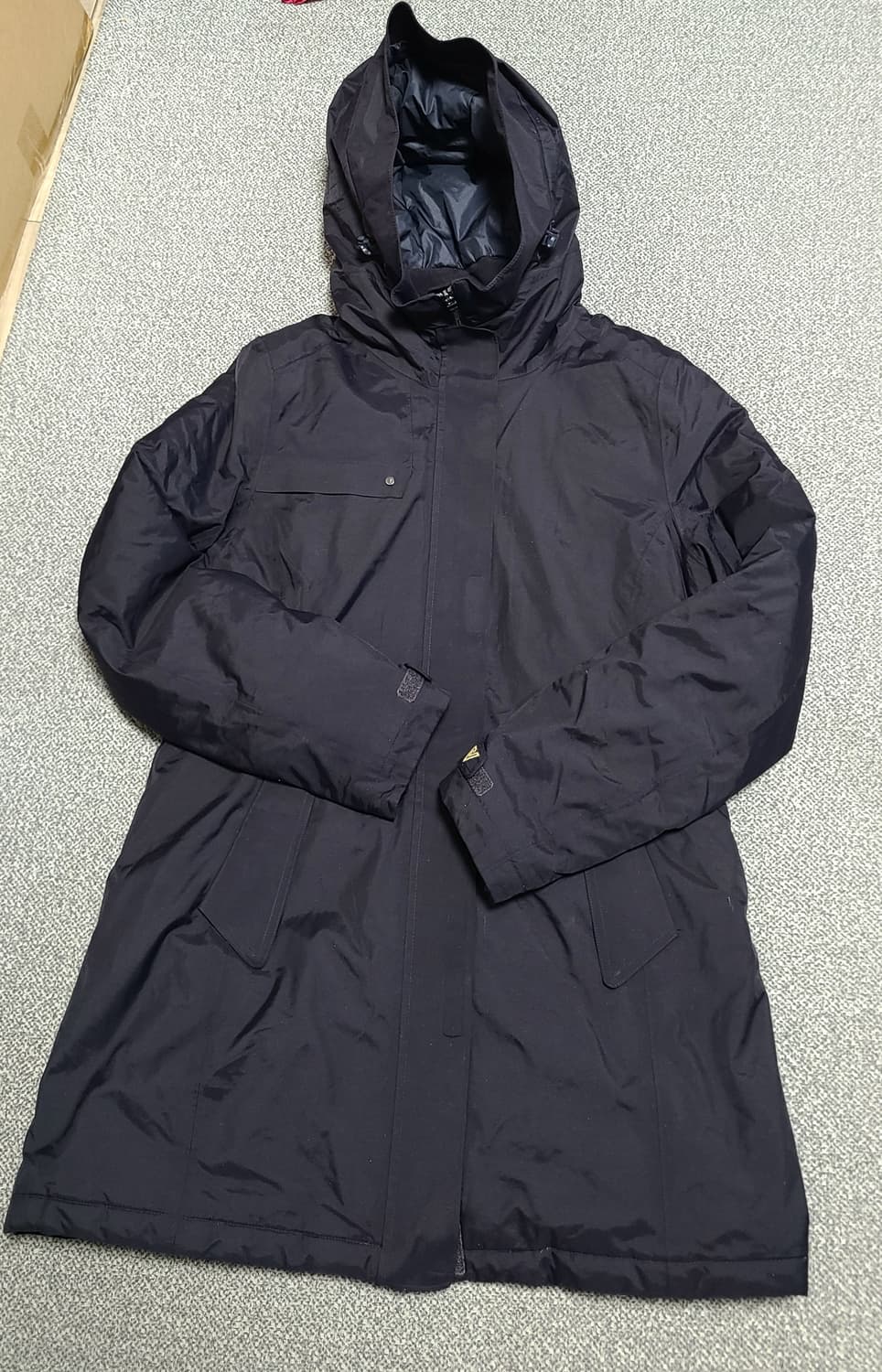 볼빅 브이닷  다운패딩 하프후드코트  여성  M 상품이미지1