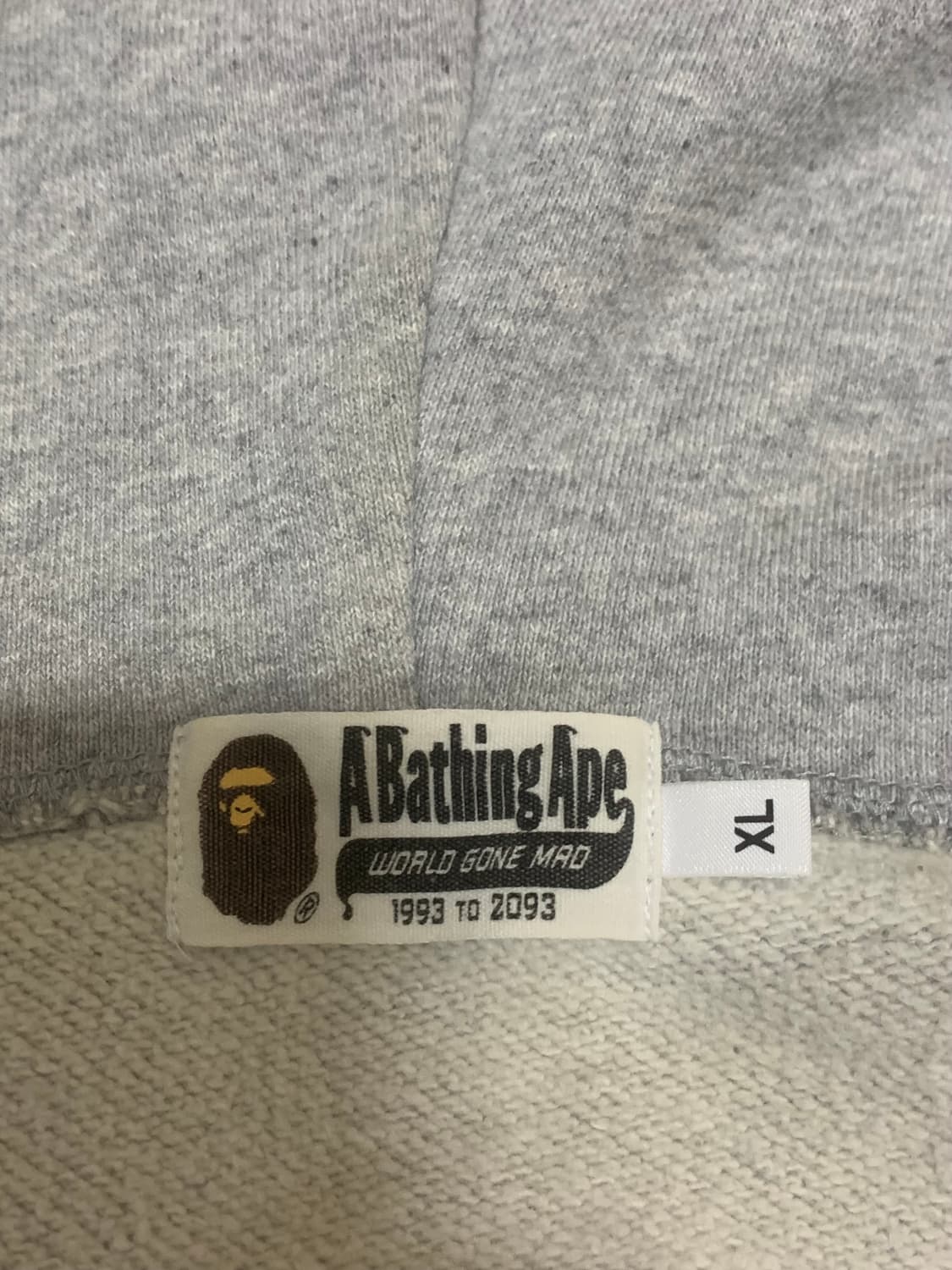 BAPE 베이프 샤크 후드 그레이 카모 PONR 상품이미지9