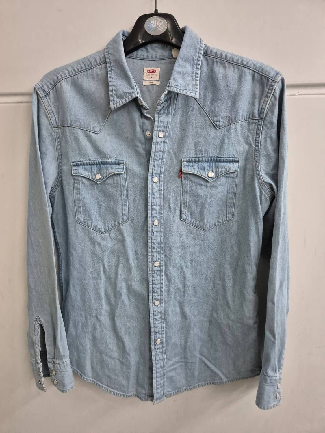 리바이스 클래식한 바스토우 웨스턴 데님 셔츠(M) 상품이미지1