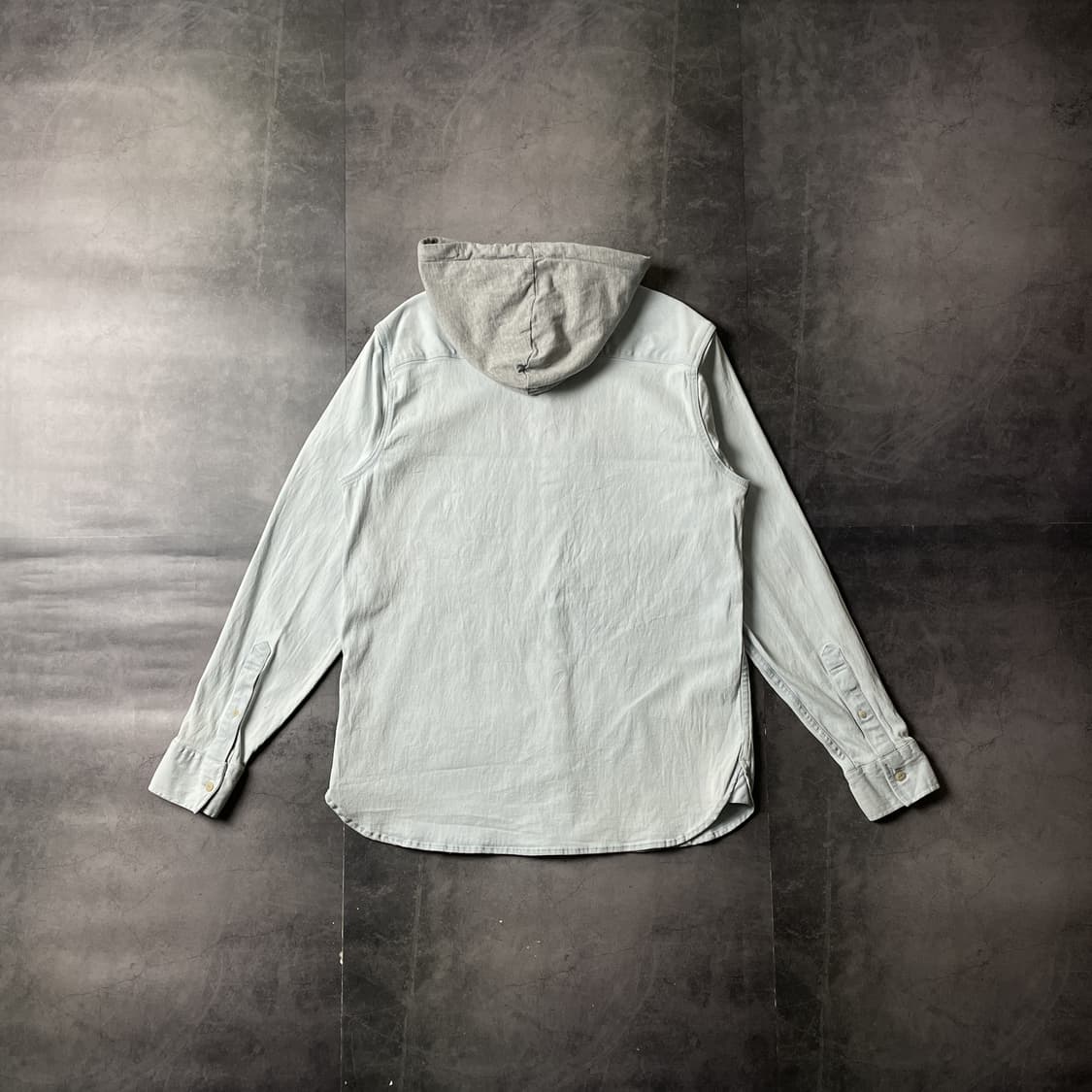 ARIZONA 아리조나 빈티지 코튼 데님 후드 셔츠 A00650 상품이미지7