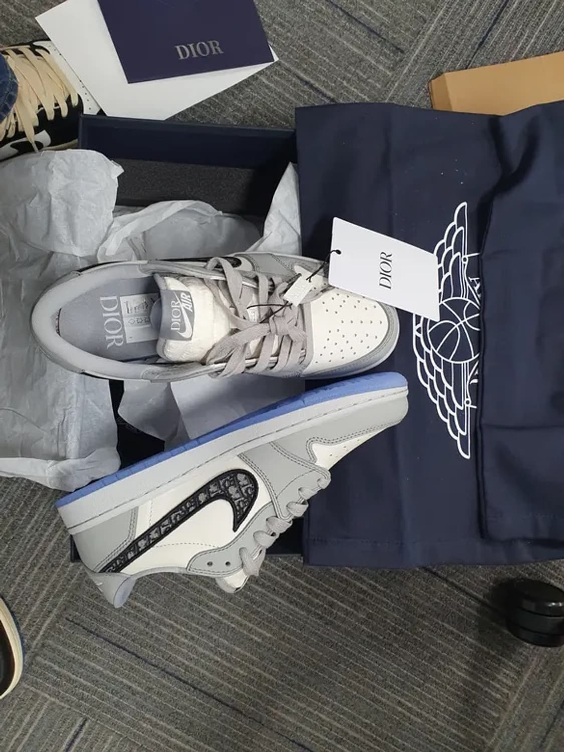 조던 1 x 디올 로우 OG 상품이미지2