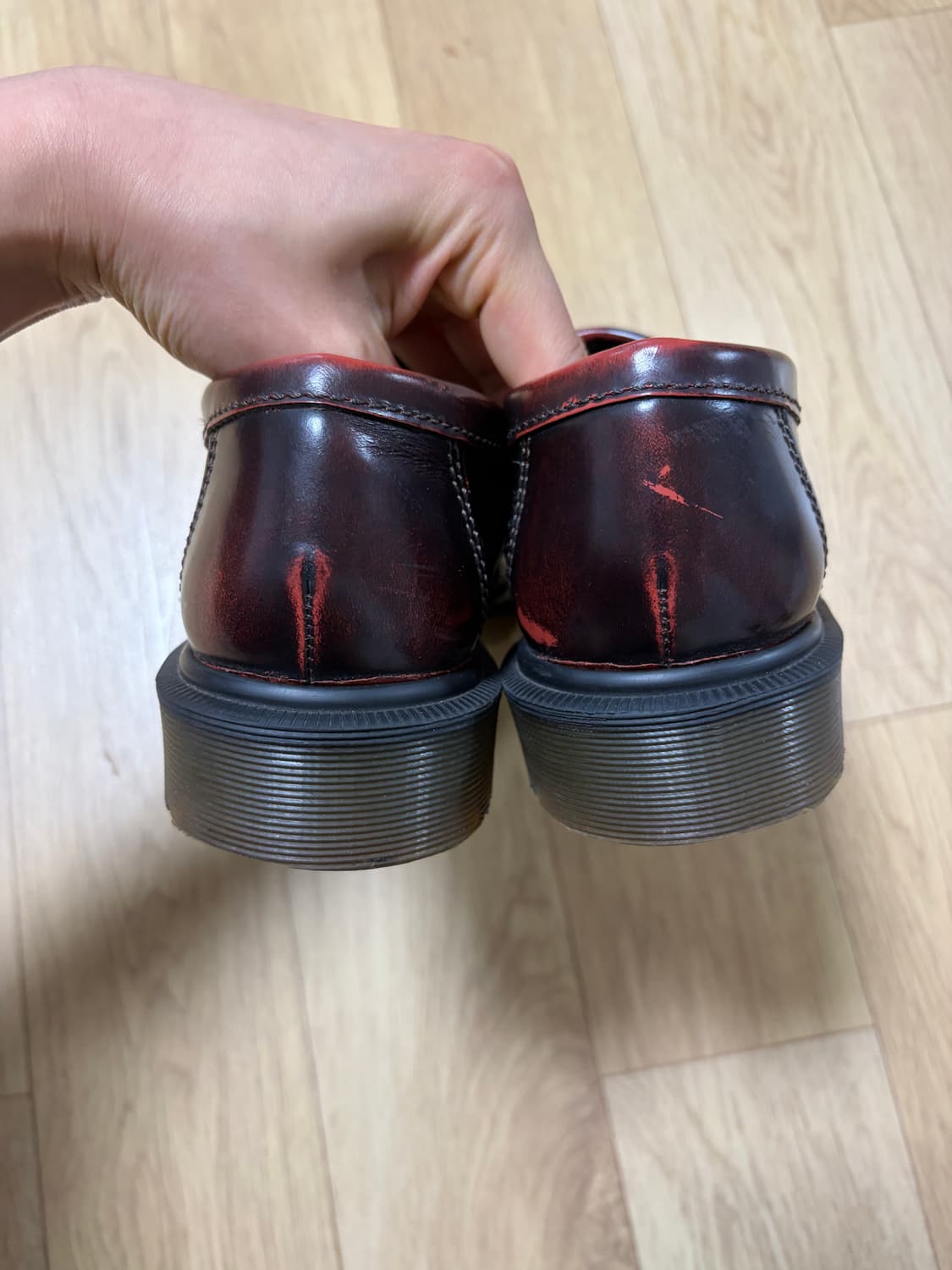 닥터마틴 아드리안 체리레드 상품이미지2