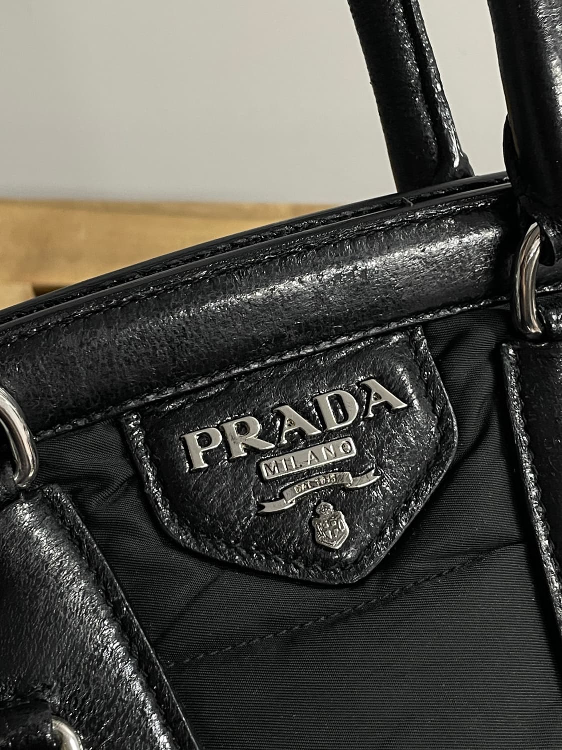 프라다 패딩 나일론 토트백 상품이미지7