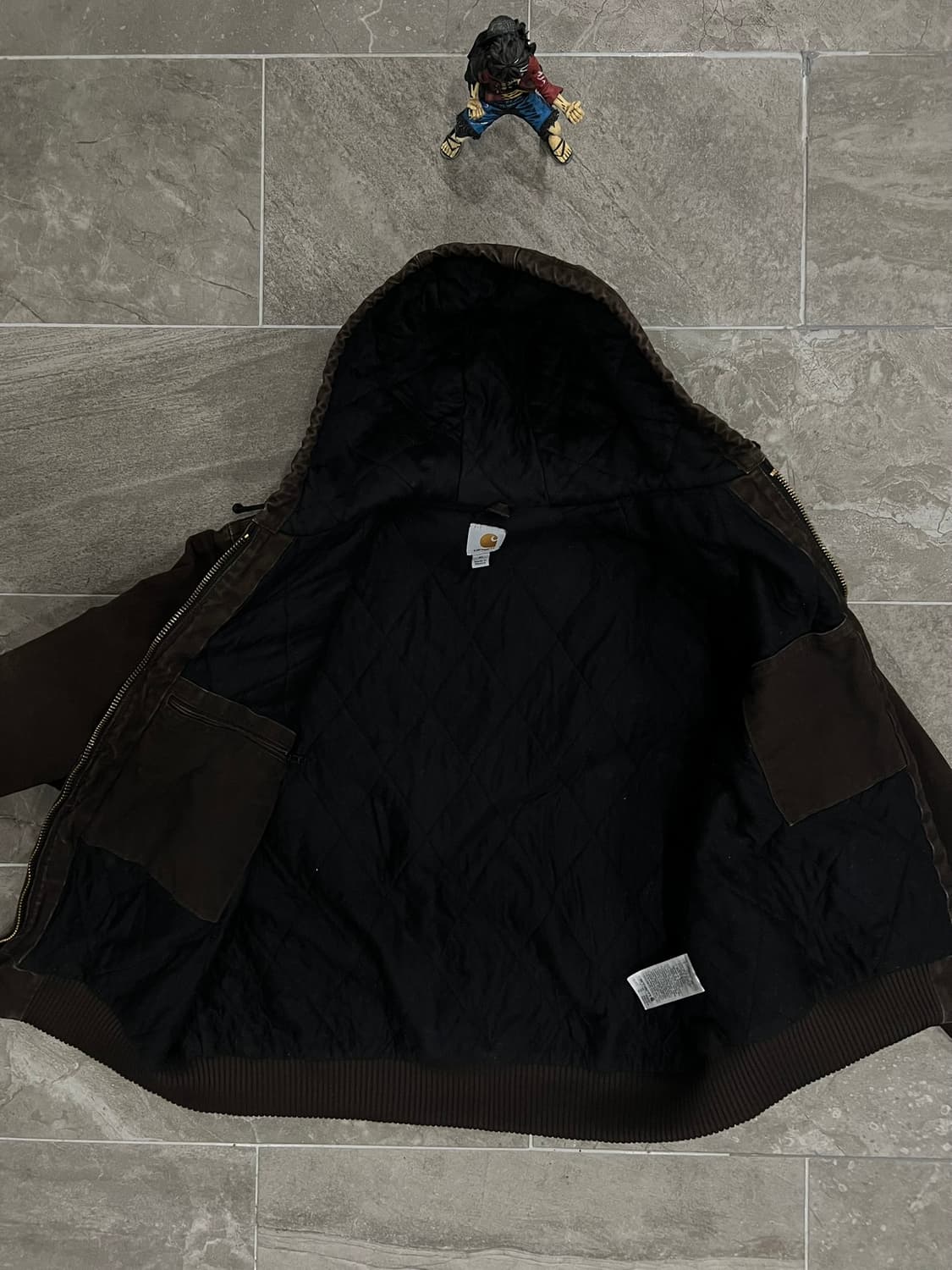 (XL) 칼하트 덕 액티브 후드자켓 J130 DKB 다크브라운 상품이미지3