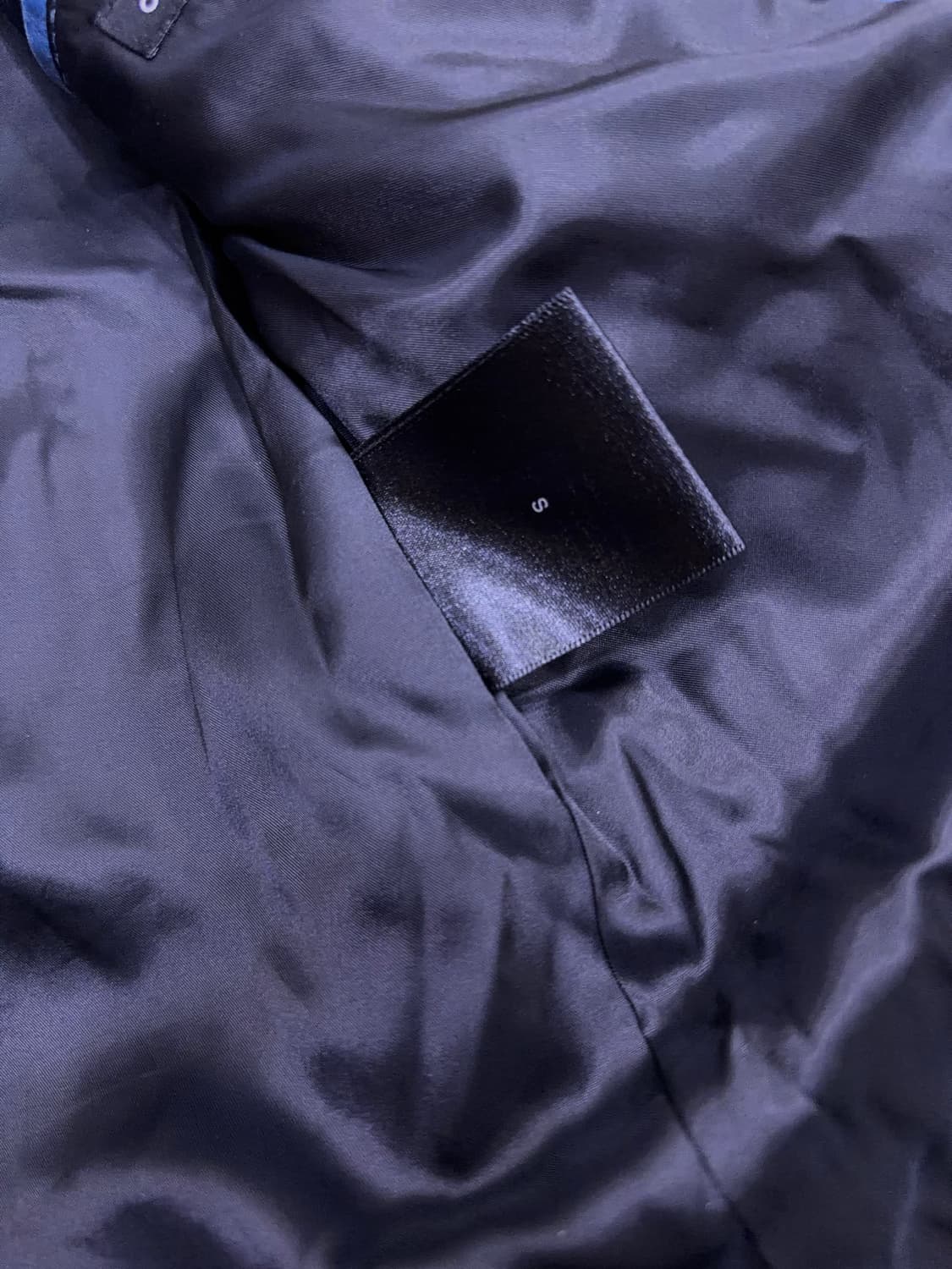 비바스튜디오 x무신사 하드 레더 라이더자켓 에메랄드 블루 S 상품이미지10