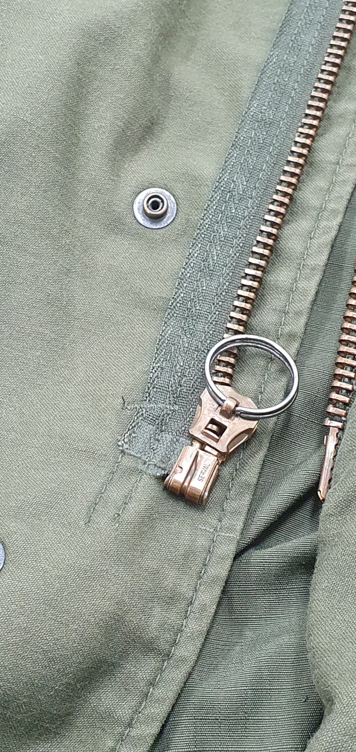 미군 오리지널 m65 필드자켓 미디움숏 '80년도 A+급 내피포함 상품이미지7