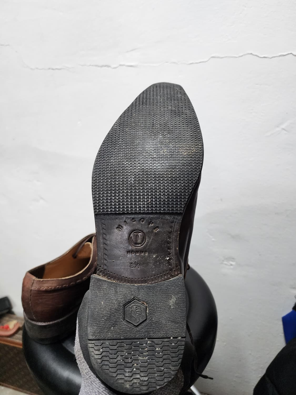 미소페 이슬링턴 리얼레더 윙팁 구두 상품이미지5