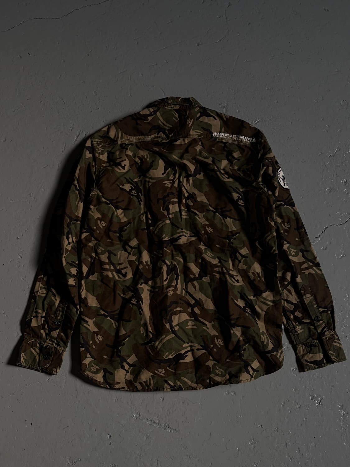 에이프(AAPE by A Bathing Ape) 밀리터리 카모 셔츠 상품이미지8