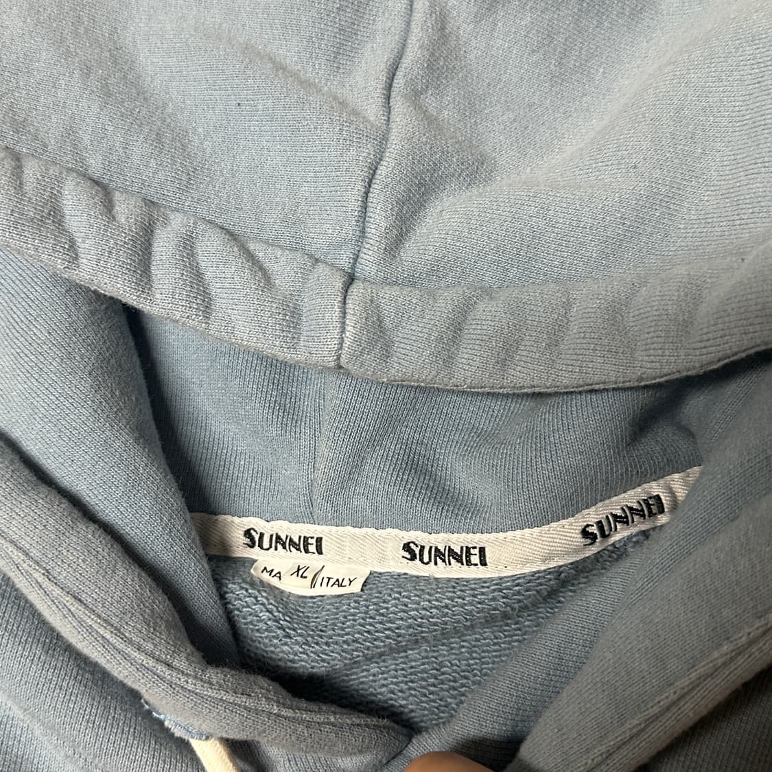 써네이 후드 블루 상품이미지3