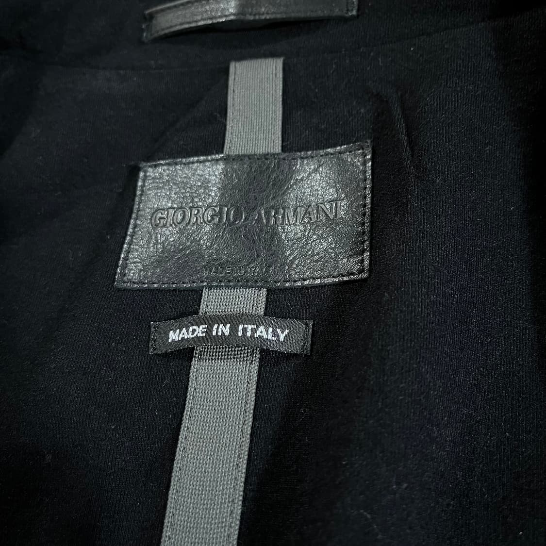 [105] 조르지오 알마니 글렌체크 벨벳자켓 상품이미지3