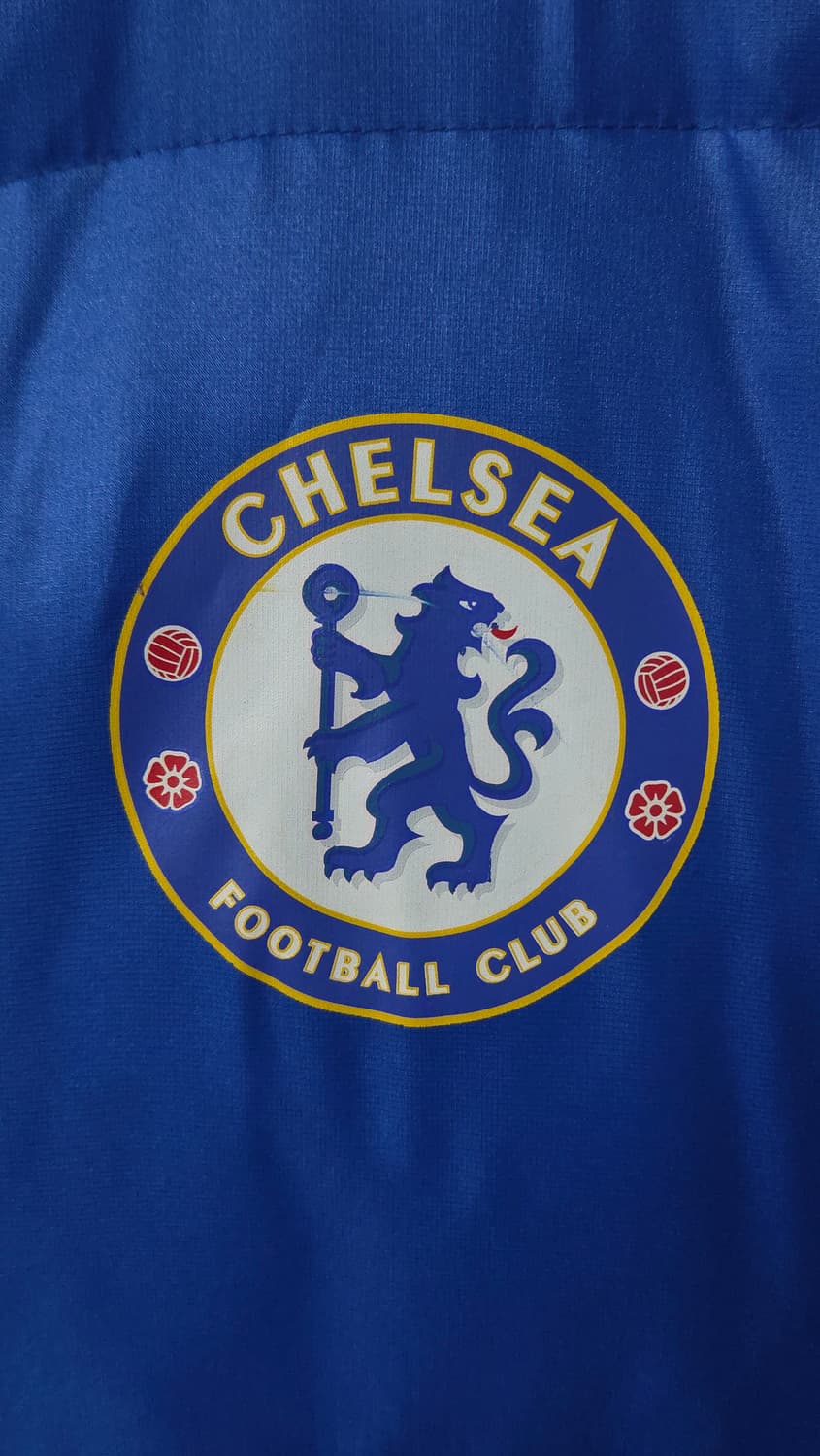 (착샷) 아디다스 x 첼시 다운 필드 자켓 CFC 레트로 패딩 상품이미지5