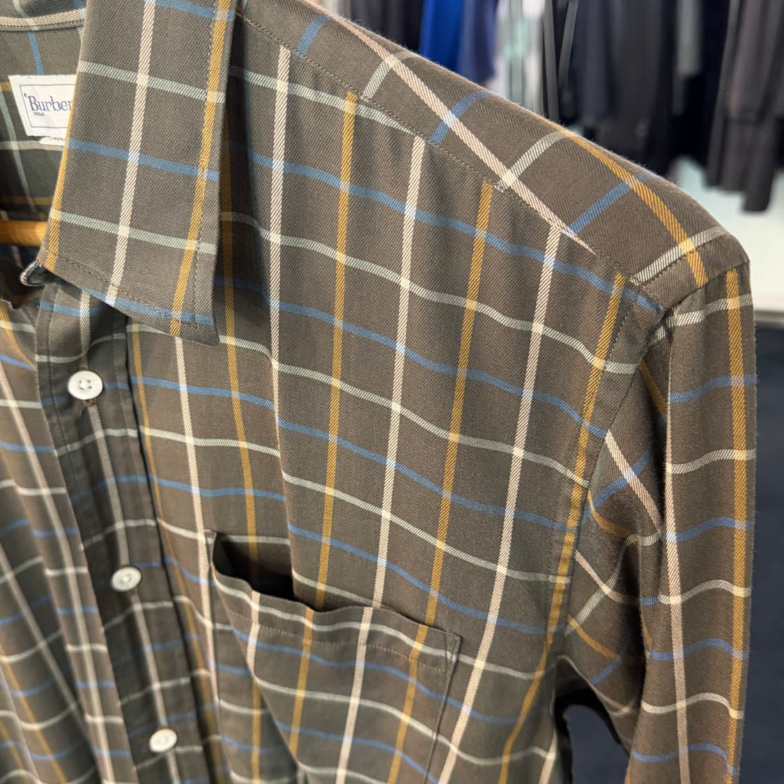 [M] 버버리 체크셔츠 상품이미지3
