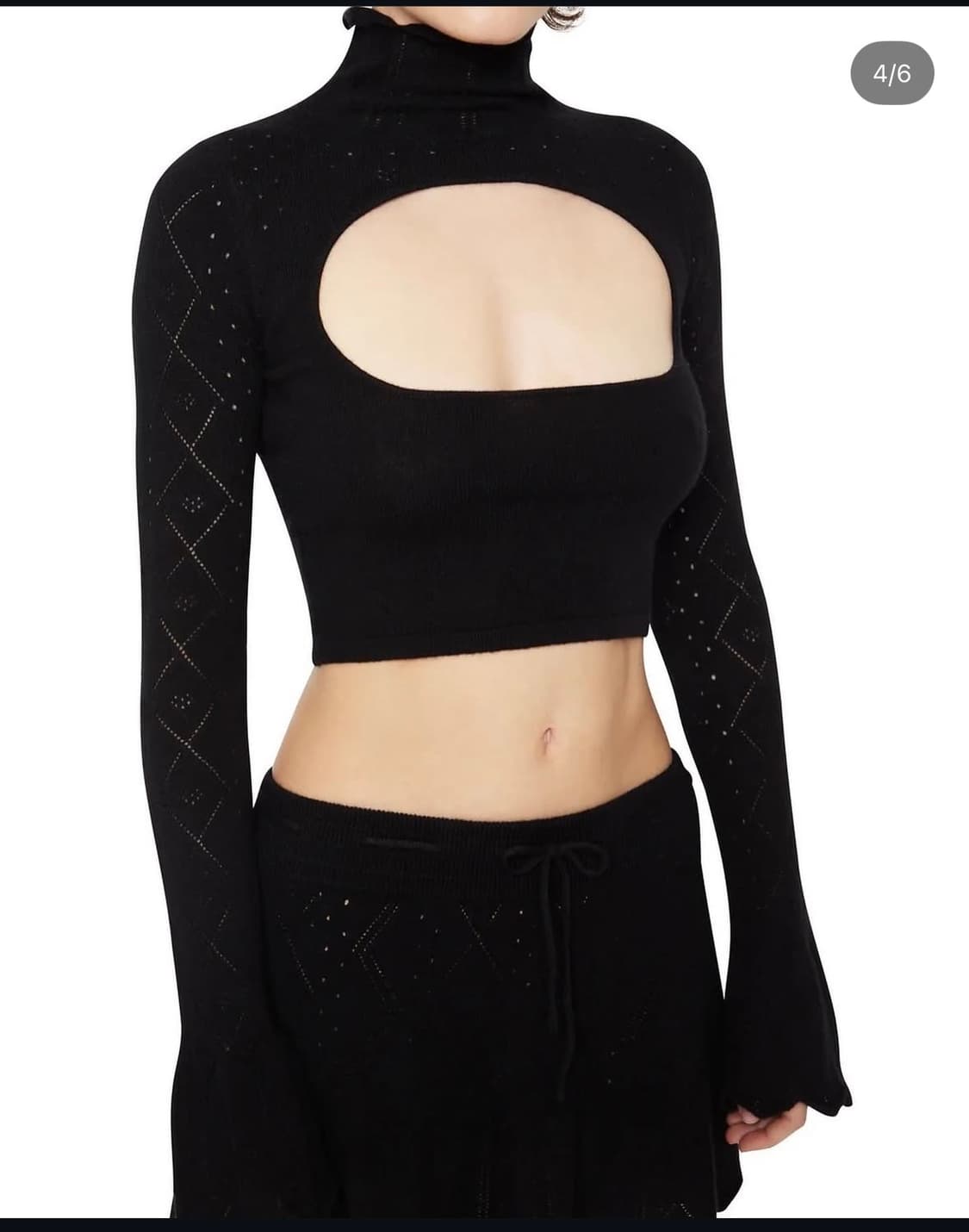 Danielle guizo turtleneck top s 상품이미지1