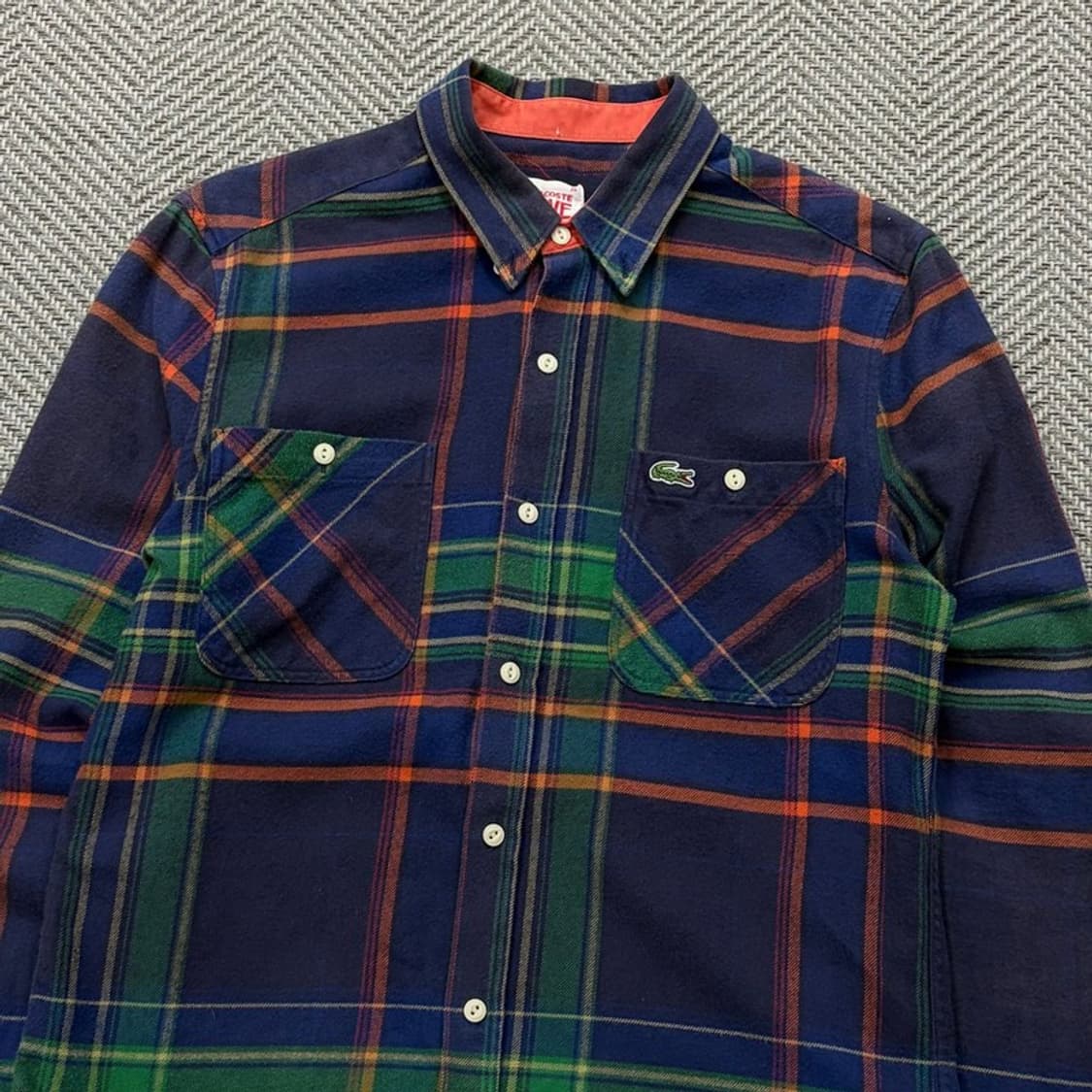 라코스테 체크 셔츠 v2363 상품이미지3