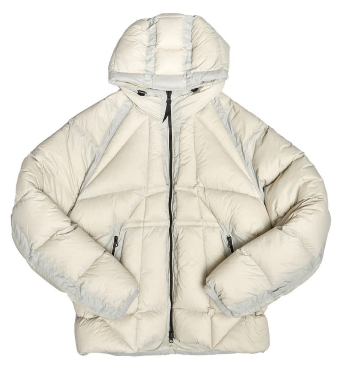 스키즘인듀싱 패딩 SHEER DOWN JACKET ECRU 상품이미지1