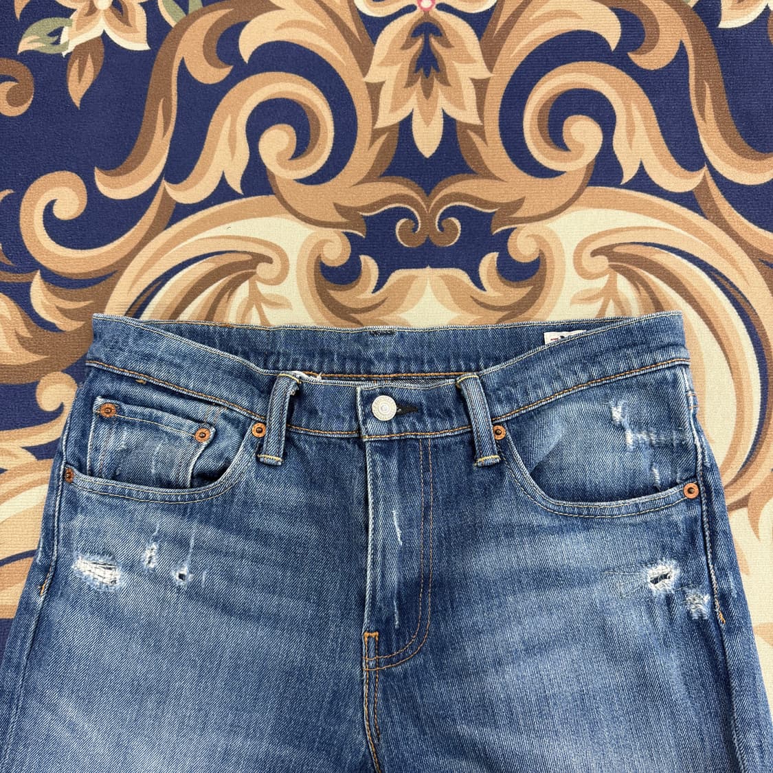 (30)리바이스 Levis 511 데미지 워싱 데님팬츠 상품이미지2