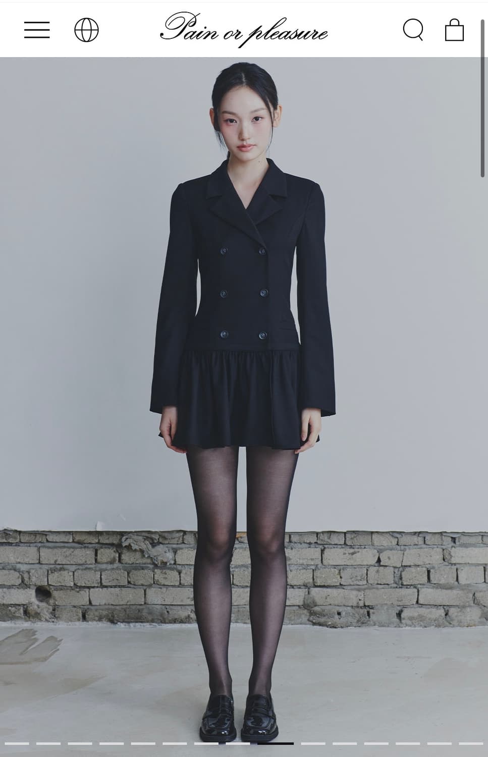 새상품) 페인오어플레져 리오라 자켓 드레스 liora jacket 상품이미지2