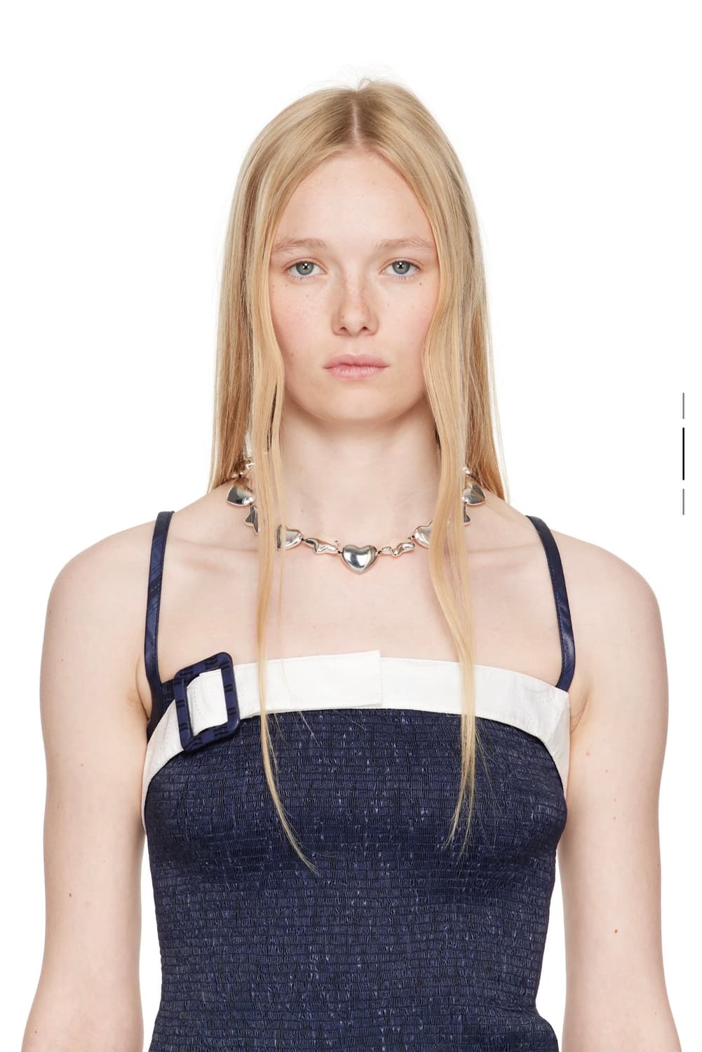 샌디 리앙 sandy liang 빈스 네크리스 실버 하트/별 상품이미지4