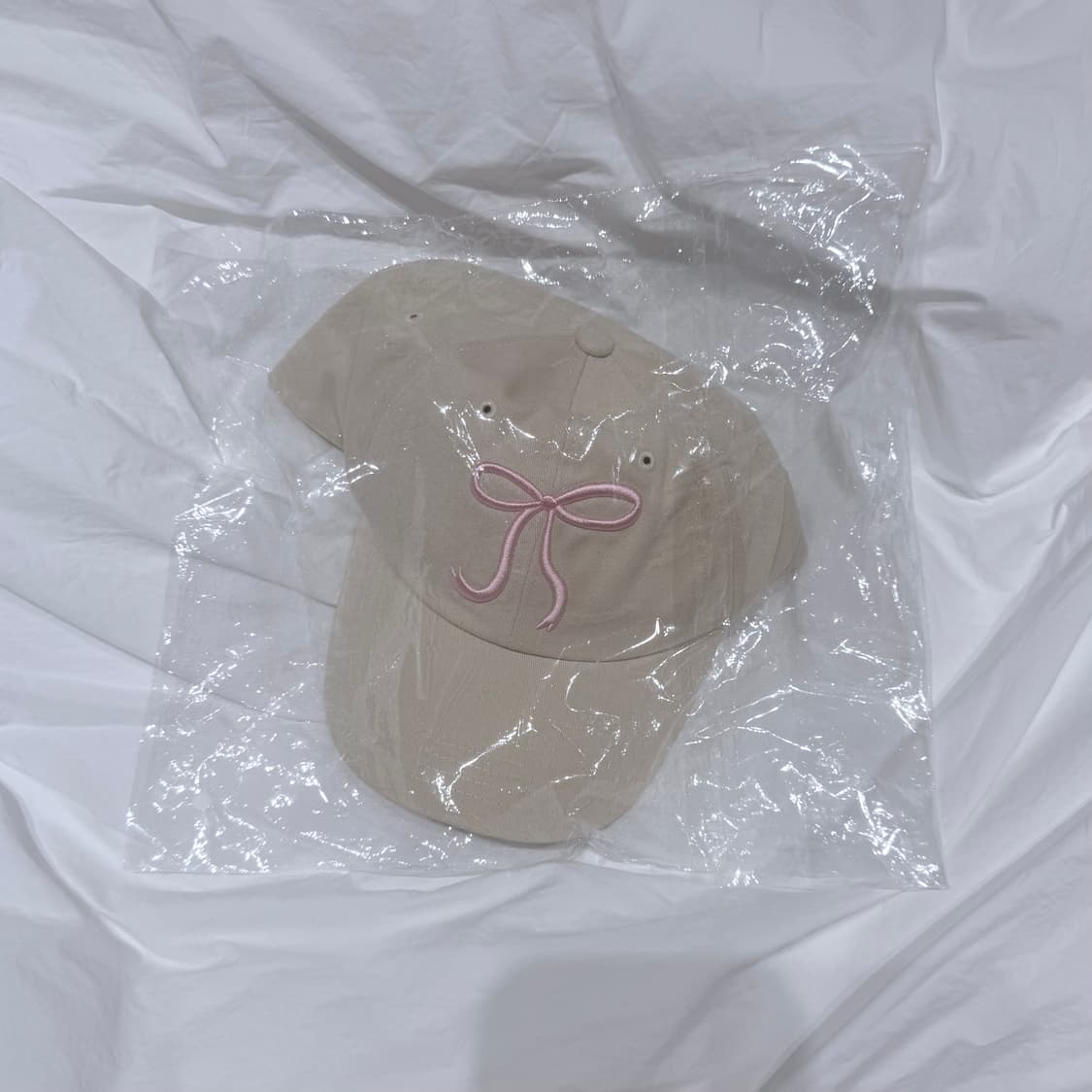 Fruta 프루타 23FW 리본 볼캡 모자 새상품 상품이미지1