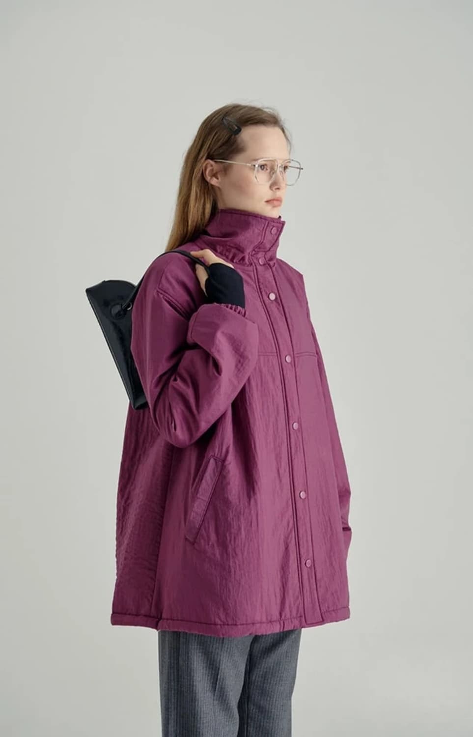 마지셔우드 MARGE SHERWOOD 베셋 크링클 숄더백 Q1497 상품이미지4