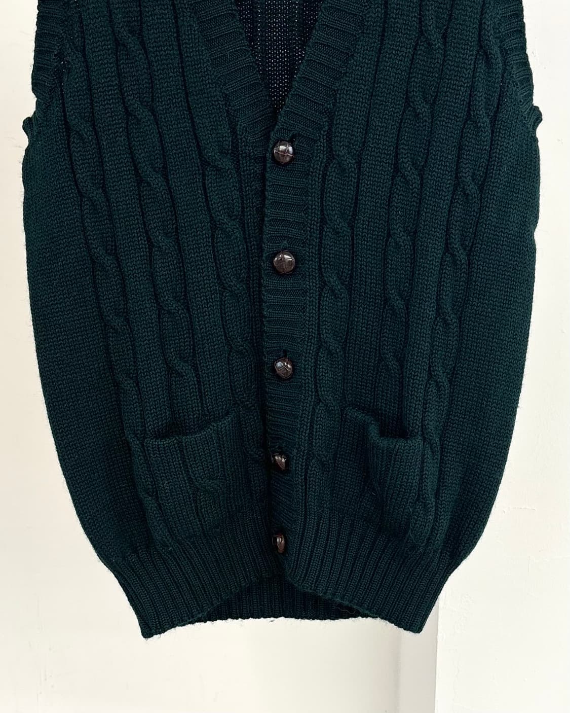 폴로 랄프로렌 그린 니트 베스트 상품이미지5