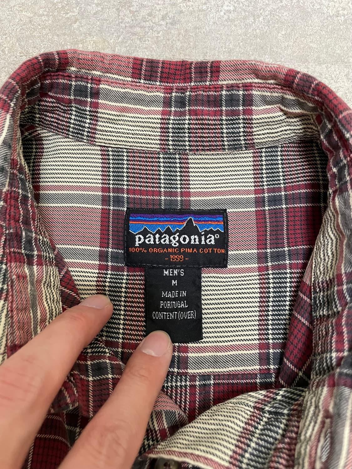 90s 빈티지 파타고니아 피마 코튼 셔츠 상품이미지2