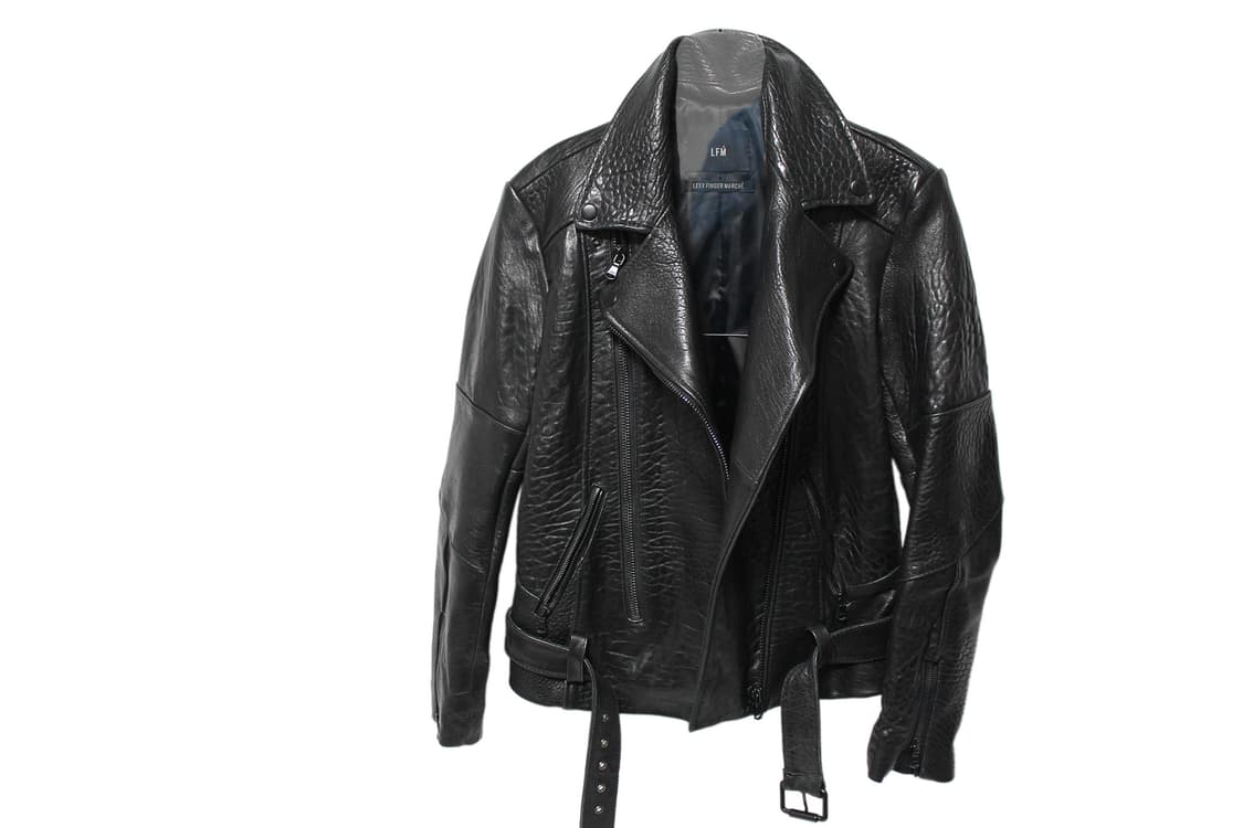 LFM LEXX FINGER MARCHE 크롭 레더 바이커 자켓 상품이미지4