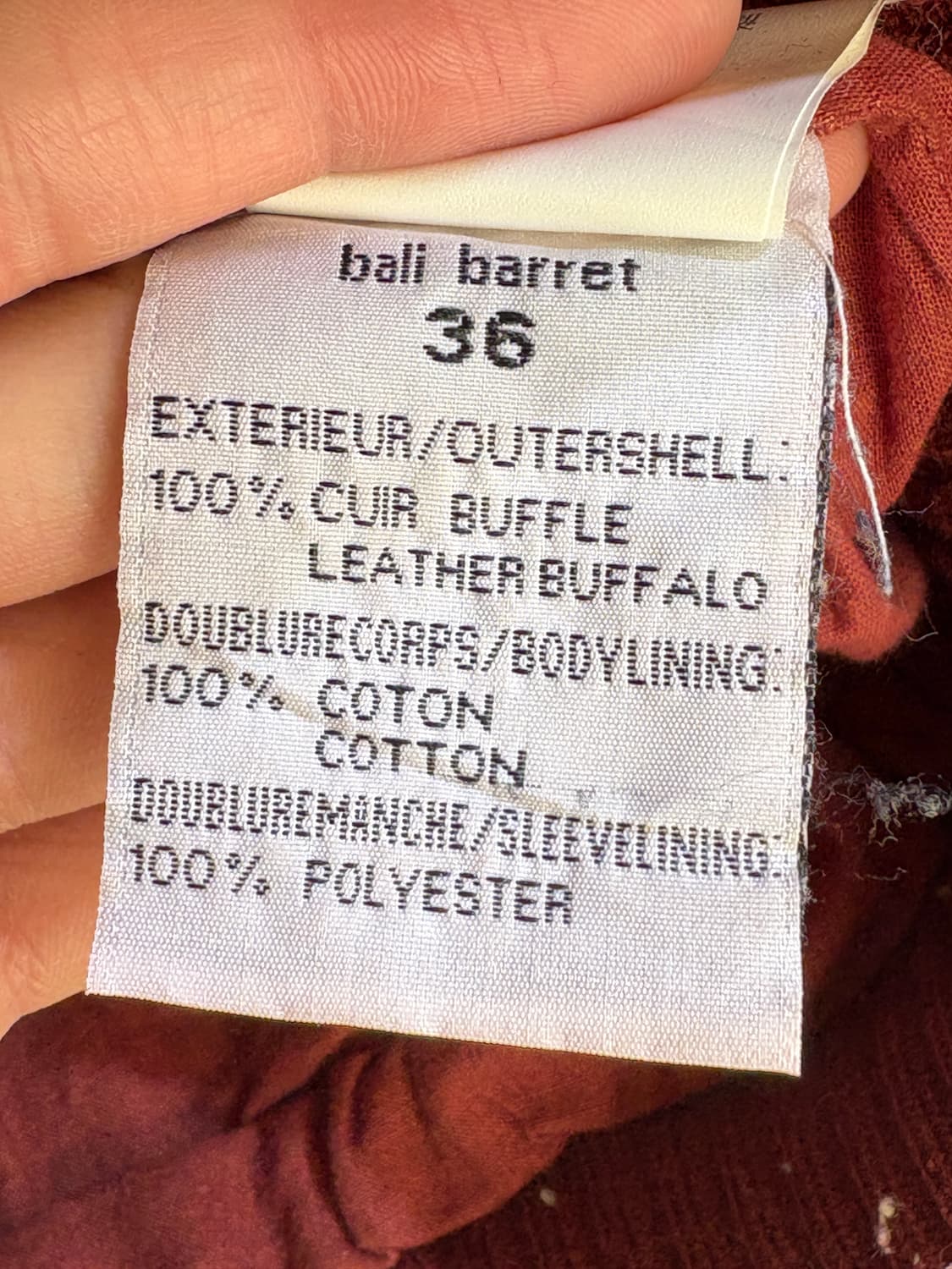 BALI BARRET 레더자켓 상품이미지9