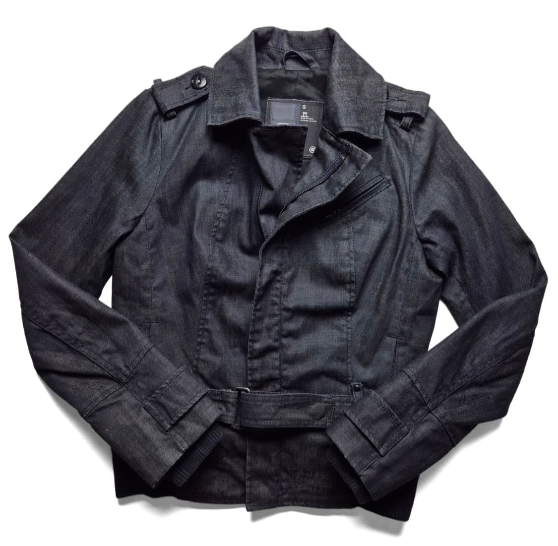 지스타로우 벨티드 데님자켓 상품이미지1