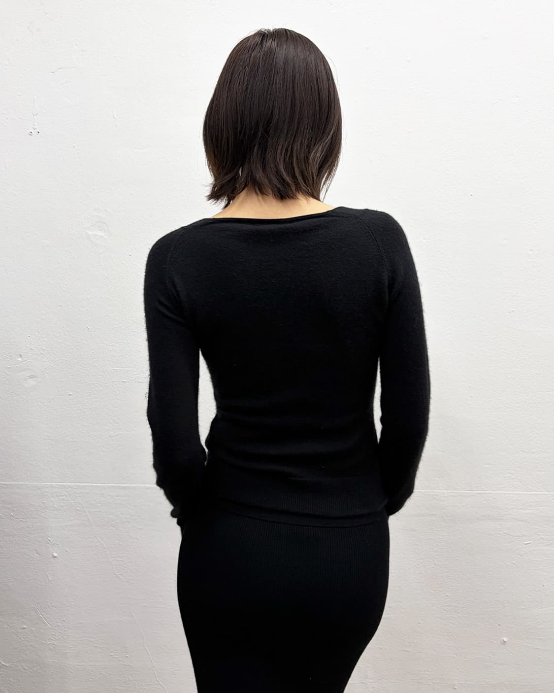 빈티지 브이넥 캐시미어 니트 상품이미지2