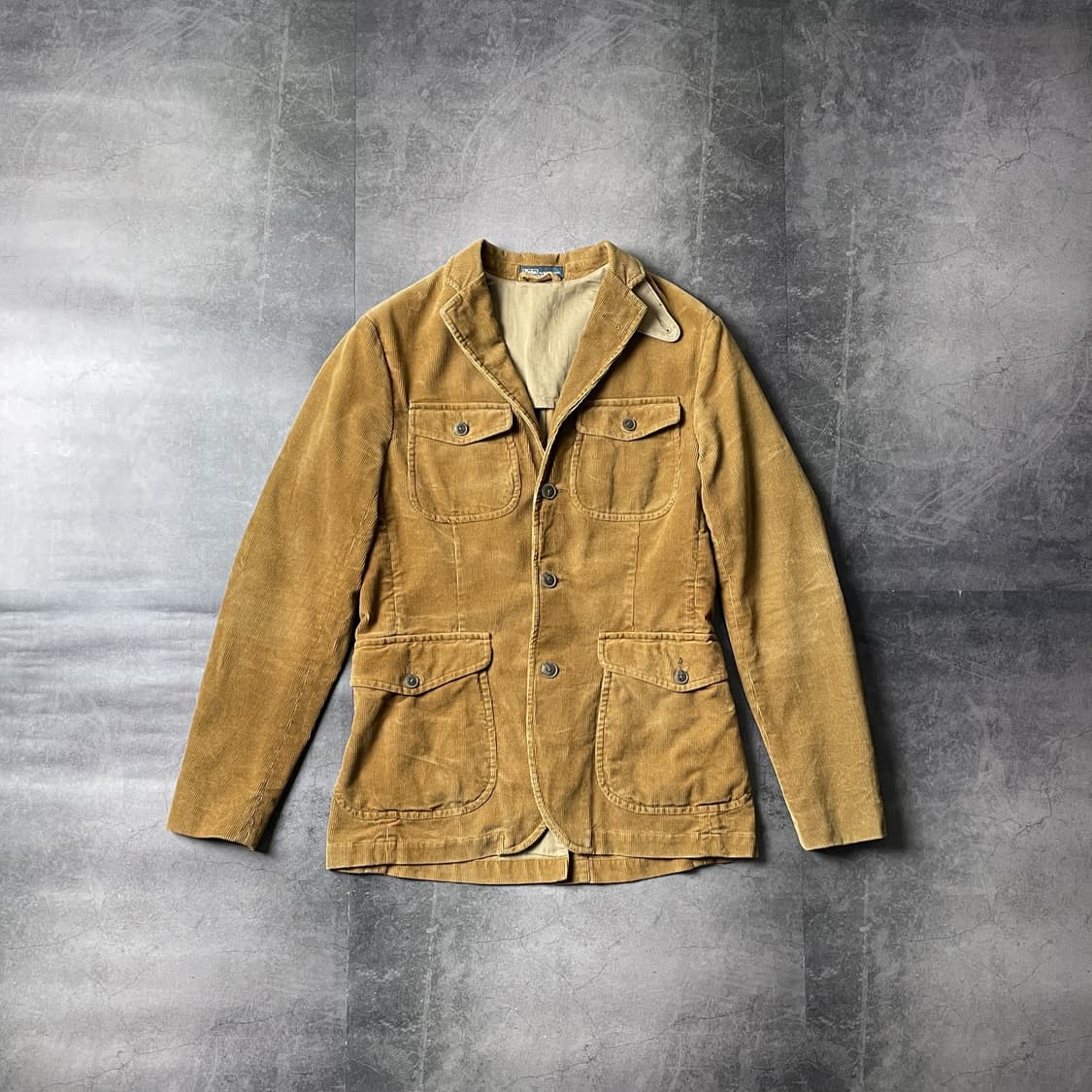 RALPH LAUREN 랄프로렌 빈티지 코듀로이 카멜 자켓 A00403 상품이미지1