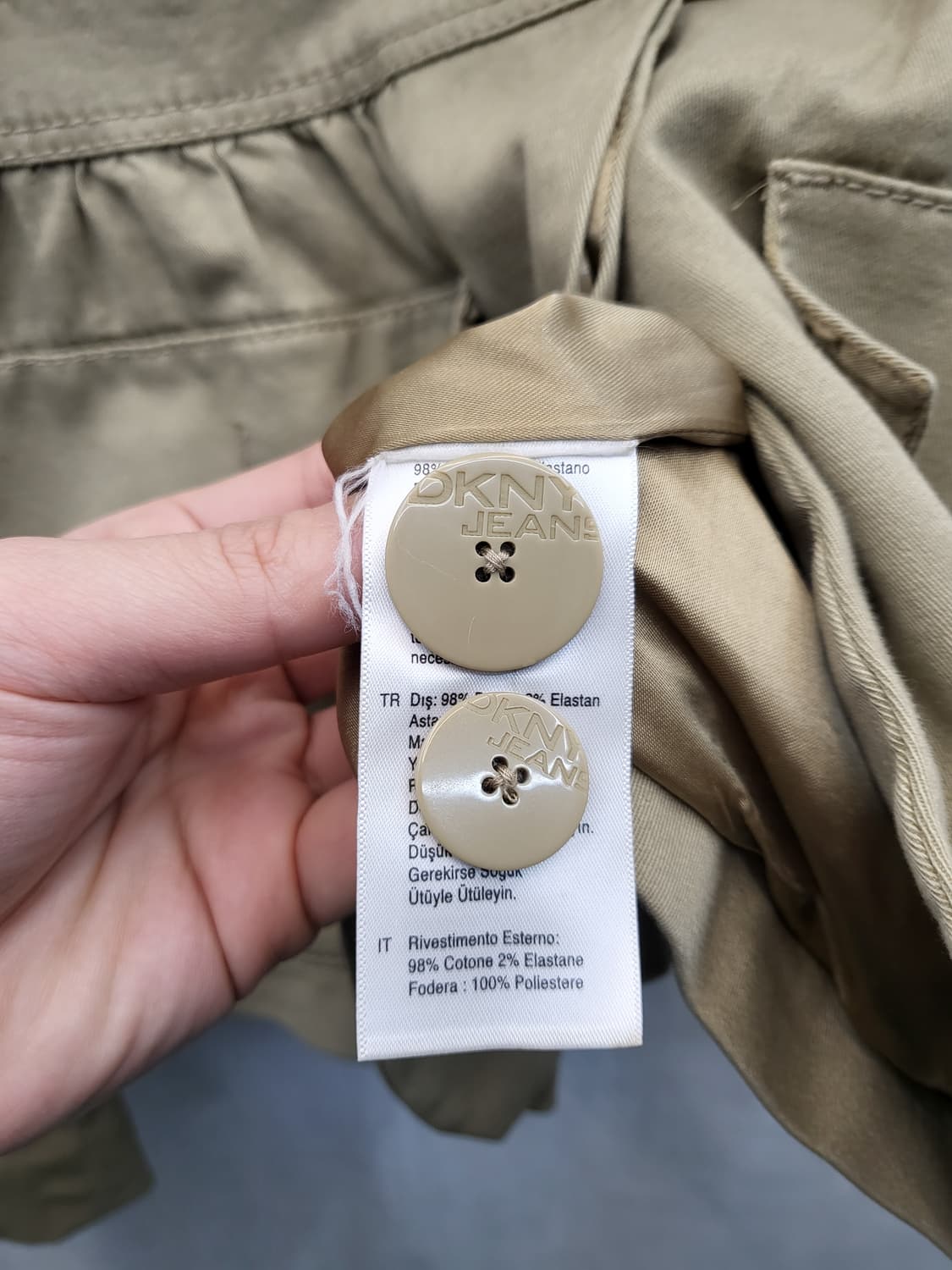 DKNY JEANS 여성 자켓 상품이미지4