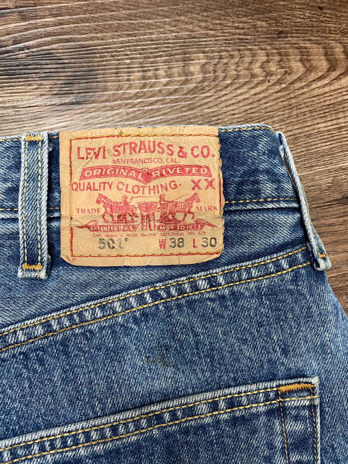 00s 리바이스 501 멕시코제 데님 팬츠 상품이미지10