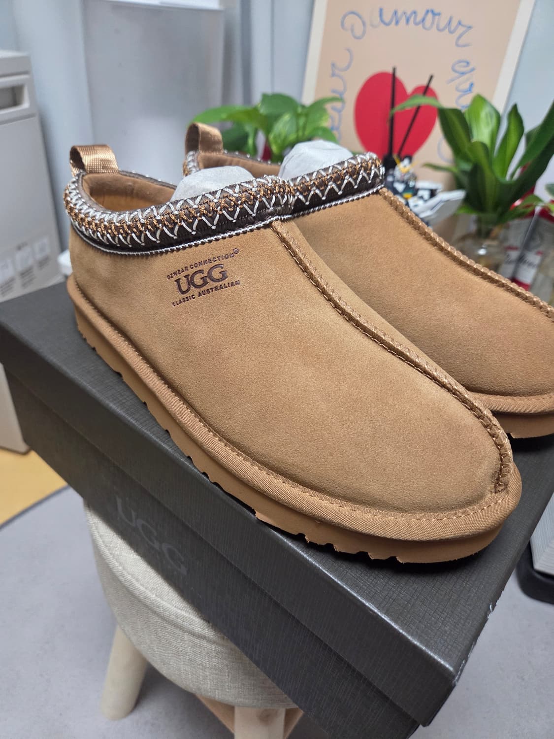 호주 어그 스프링 슬리퍼 체스트넛 상품이미지2