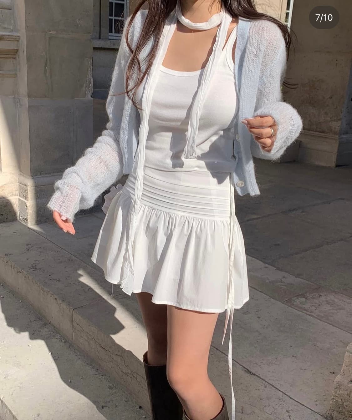 Leeds 모헤어 가디건 상품이미지4