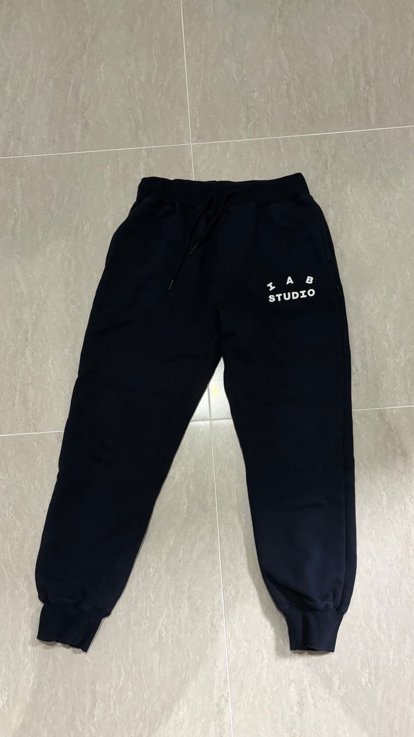 아이앱 스튜디오 스웨트 팬츠 네이비 m 상품이미지2