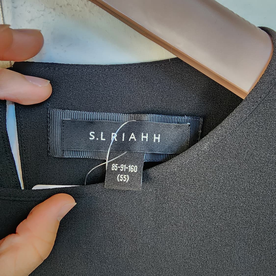 에셀리아 블랙 블라우스 상품이미지9