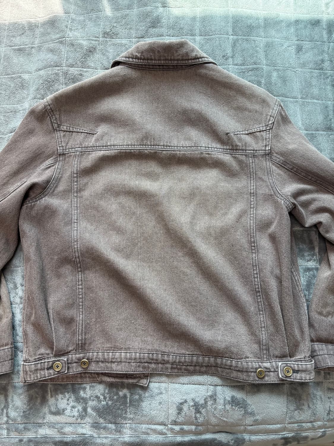 인사일런스 포인티드칼라 데님자켓 M 상품이미지3