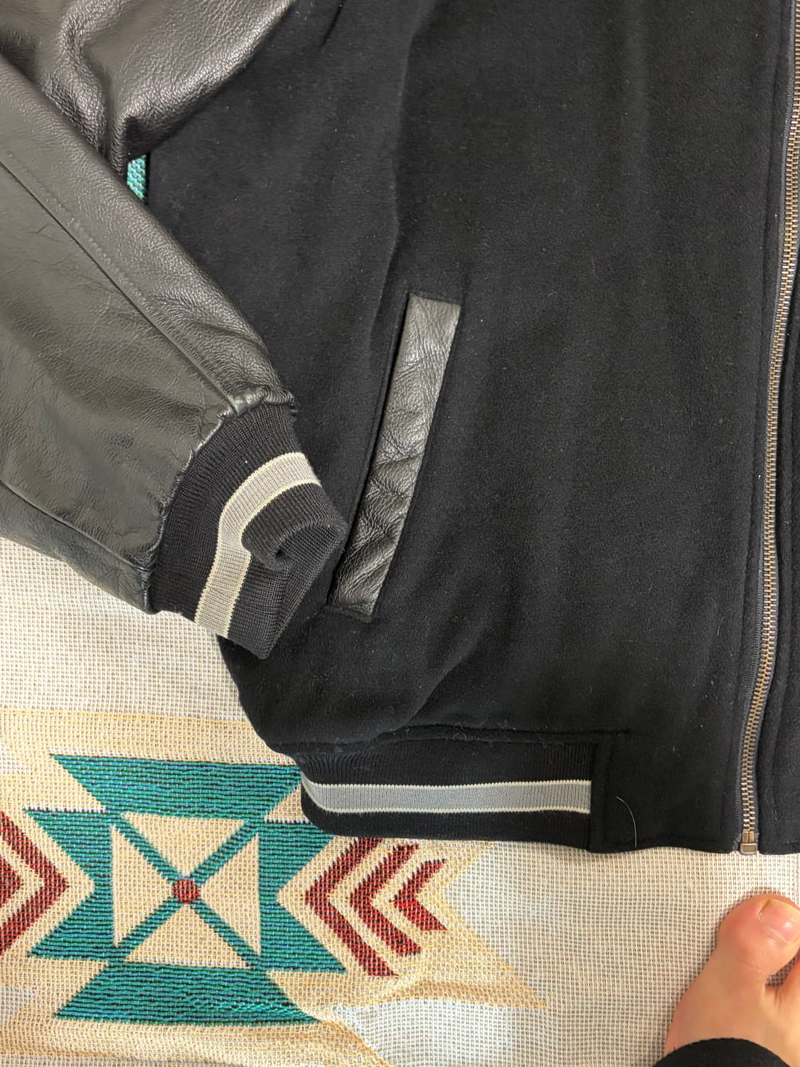 화이트삭스 리얼레더 바시티 자켓 / MLB leather varsity 상품이미지7