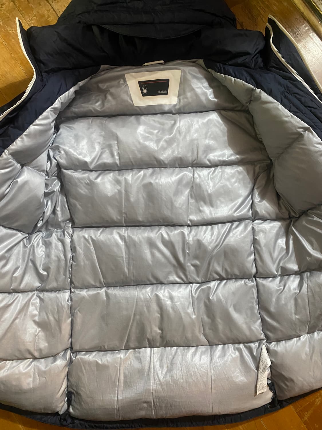 Spyder 스파이더 남성 대장급 덕다운 패딩 점퍼 100ㅔ 상품이미지4