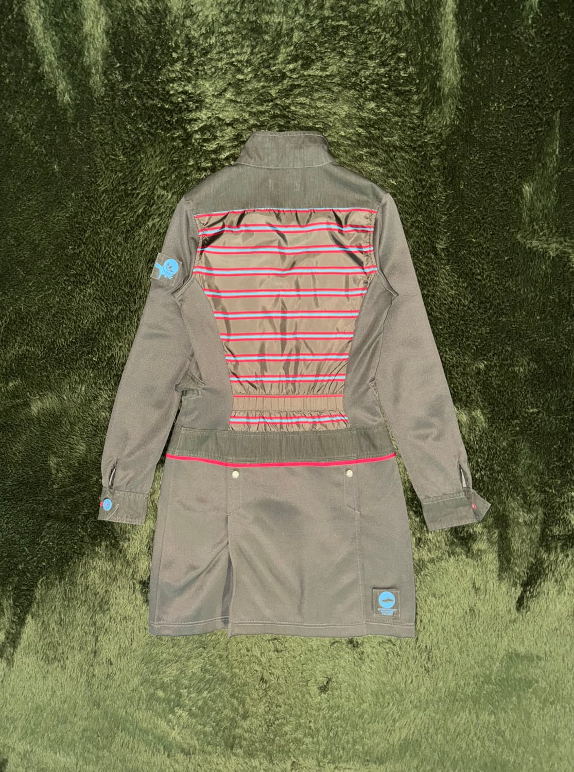 [85] 00s 아디다스 오리지널스 패치워크 밀리터리 저지 원피스 상품이미지9